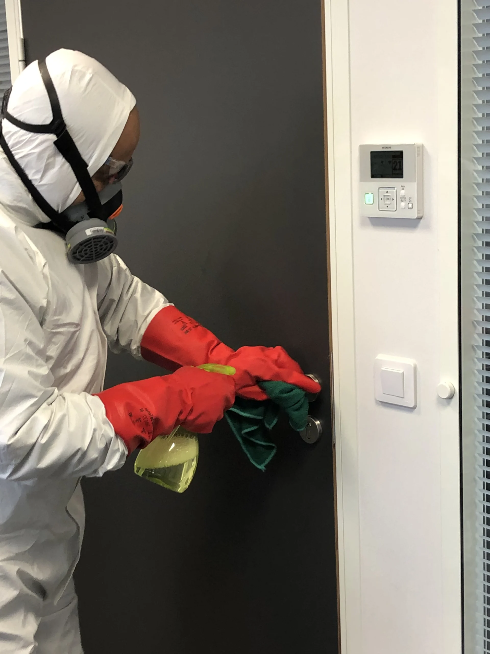 Lutte contre le Coronavirus dans les immeubles