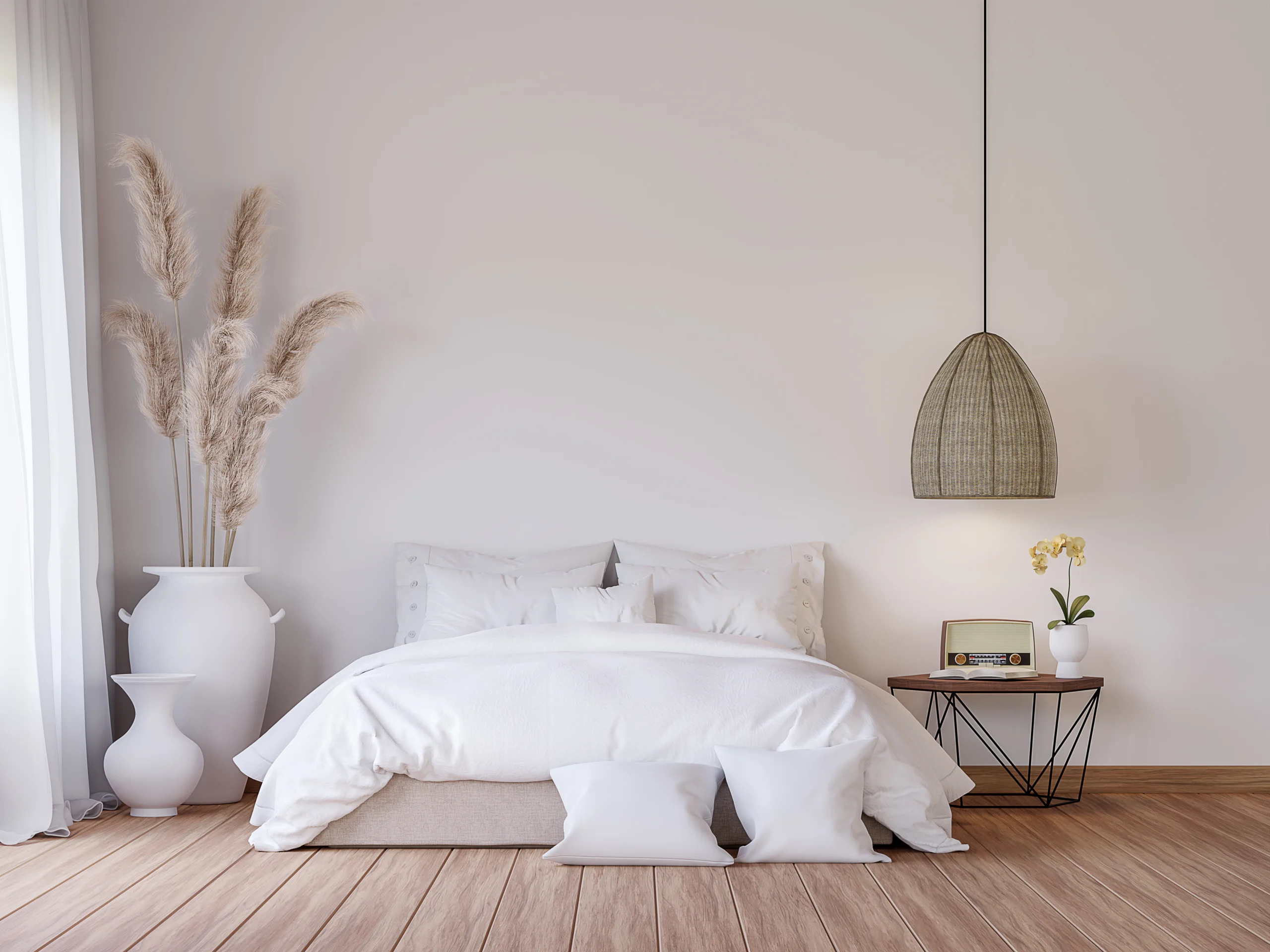 Punaises de lit dans une chambre